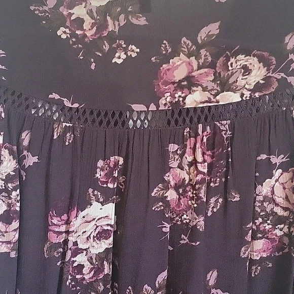 STITCH FIX EXCLUSIVE, Daniel Rainn, Bohemian blouse, crochet detail, sz sm - Picture 6 of 7